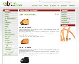 BT-Vertrieb Van den Hul beim BT-Vertrieb, Bild 1 High-End Van den Hul beim BT-Vertrieb - News, Bild 1