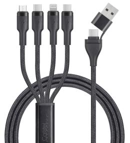 mobile Devices 8in1-Lade-/Datenkabel von Callstel - USB-C, USB-A, Micro-USB und Lightning - News, Bild 1