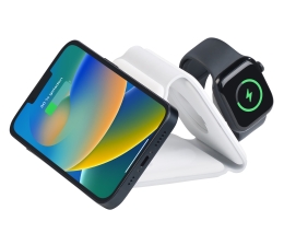 Marke: Callstel Apple Watch, iPhone und AirPods gleichzeitig kabellos aufladen, Bild 1 mobile Devices Apple Watch, iPhone und AirPods gleichzeitig kabellos aufladen - News, Bild 1