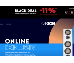 Canton Für 24 Stunden: 11 Prozent Rabatt bei Canton auf das Online Exklusiv Sortiment, Bild 1 HiFi Für 24 Stunden: 11 Prozent Rabatt bei Canton auf das Online Exklusiv Sortiment - News, Bild 1