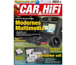 Marke: In der neuen „Car & HiFi“: Moderne Multimedia - Verstärker und Lautsprecher im Test, Bild 1 Car-Media In der neuen „Car & HiFi“: Moderne Multimedia - Verstärker und Lautsprecher im Test - News, Bild 1