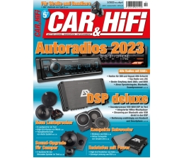 Marke: In der neuen „Car&HiFi“: Autoradios 2023 - 9 Lautsprecher im Test
- Sound-Upgrade für Camper
, Bild 1 Car-Media In der neuen „Car&HiFi“: Autoradios 2023 - 9 Lautsprecher im Test
- Sound-Upgrade für Camper
- News, Bild 1