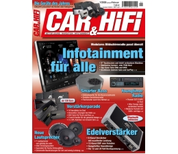 Car-Media In der neuen „Car&HiFi“: Infotainment für alle - Verstärker, Lautsprecher und Subwoofer im Test - News, Bild 1