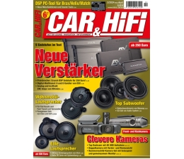 Car-Media In der neuen „CAR&HiFi“: Neue Verstärker - Wohnmobil-Lautsprecher - Clevere Kameras - News, Bild 1