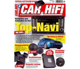 Car-Media In der neuen „CAR&HIFI“: Top-Navi mit DAB+ - Neun Lautsprecher im Test, Bild 1 Car-Media In der neuen „CAR&HIFI“: Top-Navi mit DAB+ - Neun Lautsprecher im Test - News, Bild 1