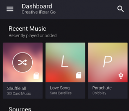 Creative App für Creative-Lautsprecher verfügbar - Zugriff auf Geräte und einzelne Songs, Bild 1 HiFi App für Creative-Lautsprecher verfügbar - Zugriff auf Geräte und einzelne Songs - News, Bild 1