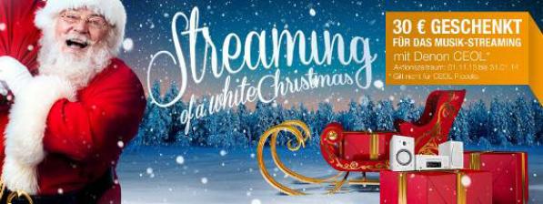 Denon Denon bedankt sich mit Streaming of a White Christmas bei Kunden, Bild 1 HiFi Denon bedankt sich mit Streaming of a White Christmas bei Kunden - News, Bild 1