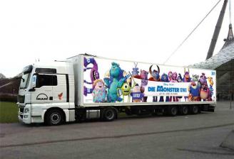 Disney „Die Monster Uni - Tour 2013 im MAN Truck beginnt diese Woche!, Bild 1 Medien „Die Monster Uni - Tour 2013 im MAN Truck beginnt diese Woche! - News, Bild 1