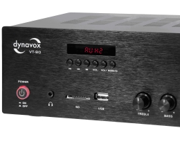 Dynavox Neuer Stereo-Kompakt-Verstärker VT-80 von Dynavox - Bluetooth und USB, Bild 1 HiFi Neuer Stereo-Kompakt-Verstärker VT-80 von Dynavox - Bluetooth und USB - News, Bild 1