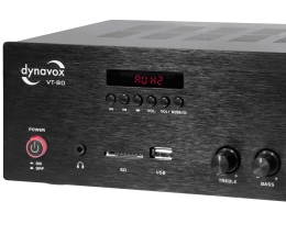 HiFi Neuer Stereo-Kompakt-Verstärker VT-80 von Dynavox - Bluetooth und USB - News, Bild 1