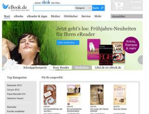 ebook.de eBook.de wächst stärker als der Markt, offener E-Book-Standard hat in Deutschland die Nase vorn, Bild 1 mobile Devices eBook.de wächst stärker als der Markt, offener E-Book-Standard hat in Deutschland die Nase vorn - News, Bild 1