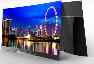 Haier CES: Haier mit 5K-TV und Curved-Optik - 55-Zöller mit OLED-Technik, Bild 1 TV CES: Haier mit 5K-TV und Curved-Optik - 55-Zöller mit OLED-Technik - News, Bild 1