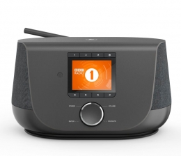 Hama Hybridradio im Stoff-Design: Hama DIR 3300 - 2,8 Zoll großes Farbdisplay, Bild 1 HiFi Hybridradio im Stoff-Design: Hama DIR 3300 - 2,8 Zoll großes Farbdisplay - News, Bild 1