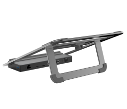 Hama 12in1-USB-C-Docking-Station von Hama mit Notebook-Halterung, Bild 1 mobile Devices 12in1-USB-C-Docking-Station von Hama mit Notebook-Halterung - News, Bild 1