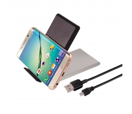 Hama Induktivladegerät und Smartphone-Halter in einem: Hama führt das „Desk“ ein, Bild 1 mobile Devices Induktivladegerät und Smartphone-Halter in einem: Hama führt das „Desk“ ein - News, Bild 1