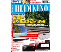 Heimkino 25 Jahre  „HEIMKINO“: Der erste OLED-TV mit 8K - Referenzkino von AIA - News, Bild 1