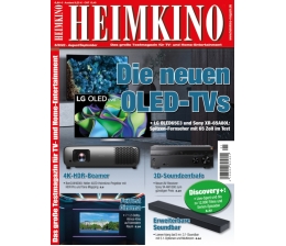 Heimkino In der aktuellen „HEIMKINO“: Neue OLED-TVs - 4K-HDR-Beamer - 7.1.2-Dolby-Atmos-Kino - News, Bild 1