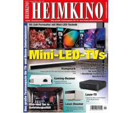 Heimkino In der neuen „HEIMKINO“: Mini-LED-TVs - Gaming-Beamer - Laser-TV - Nubert-Soundbar - News, Bild 1