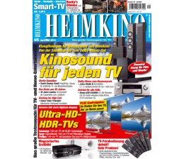 Heimkino In der neuen „HEIMKINO“: Perfekter Kinosound für jeden Fernseher, Bild 1 Heimkino In der neuen „HEIMKINO“: Perfekter Kinosound für jeden Fernseher - News, Bild 1