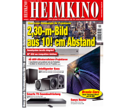 Heimkino In der neuen „Heimkino“: Ultrakurzdistanz-Beamer - Soundbars - Referenz-OLED - News, Bild 1