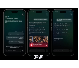 Heimkino Joyn startet neue KI-Streaming-Assistentin - News, Bild 1