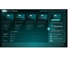 Heimkino Streamingdienst WOW mit neuen Basis-Abos - Technische Neuerungen - News, Bild 1