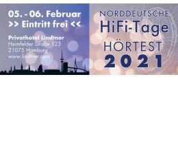 HiFi HÖRTEST2022 / Norddeutsche HiFi-Tage am 05.–06. Februar 2022, Bild 1 HiFi HÖRTEST2022 / Norddeutsche HiFi-Tage am 05.–06. Februar 2022 - News, Bild 1