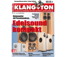 Marke: In der neuen „Klang+Ton“: Edelsound kompakt - Schlank mit Mega-Bass, Bild 1 HiFi In der neuen „Klang+Ton“: Edelsound kompakt - Schlank mit Mega-Bass - News, Bild 1