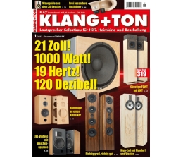 HiFi In der neuen „Klang+Ton“: Subwoofer mit 21 Zoll, 1.000 Watt und 120 Dezibel, Bild 1 HiFi In der neuen „Klang+Ton“: Subwoofer mit 21 Zoll, 1.000 Watt und 120 Dezibel - News, Bild 1