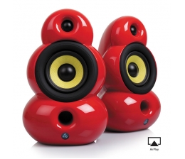 HiFi PodSpeakers „SmallPod Air“ mit AirPlay-Unterstützung - Rot, Weiß und Schwarz, Bild 1 HiFi PodSpeakers „SmallPod Air“ mit AirPlay-Unterstützung - Rot, Weiß und Schwarz - News, Bild 1
