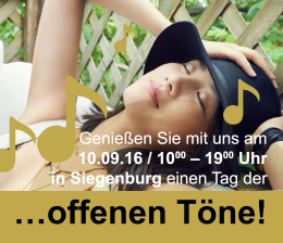 HiFi „Tag der offenen Töne“ am 10. September bei Hifi Liebl in Siegenburg, Bild 1 HiFi „Tag der offenen Töne“ am 10. September bei Hifi Liebl in Siegenburg - News, Bild 1