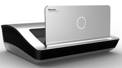 Hisense CES: Hisense projiziert XXL-Bilder aus Mini-Distanz - Laserdiode hält 25.000 Stunden, Bild 1 Heimkino CES: Hisense projiziert XXL-Bilder aus Mini-Distanz - Laserdiode hält 25.000 Stunden - News, Bild 1