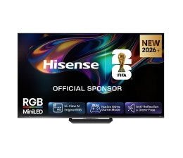 TV Hisense mit neuen Flat-TVs mit RGB-Mini-LED-Technik - 55 bis 100 Zoll - News, Bild 1