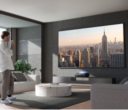 Marke: Hisense Neue Laser-TVs von Hisense - 120 Zoll großes Bild aus 35 Zentimetern, Bild 1 TV Neue Laser-TVs von Hisense - 120 Zoll großes Bild aus 35 Zentimetern - News, Bild 1