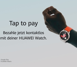 mobile Devices Huawei ermöglicht ab sofort kontaktloses Bezahlen mit der Smartwatch über Curve Pay - News, Bild 1