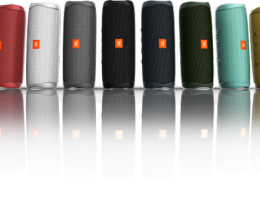 JBL CES 2019: Neue Kopfhörer von JBL - Wasserdichter Lautsprecher Flip 5, Bild 1 HiFi CES 2019: Neue Kopfhörer von JBL - Wasserdichter Lautsprecher Flip 5 - News, Bild 1