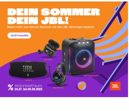 Service Dein Sommer - Dein JBL! Neue Vertriebskampagne liefert den perfekten Soundtrack für den Sommer - News, Bild 1