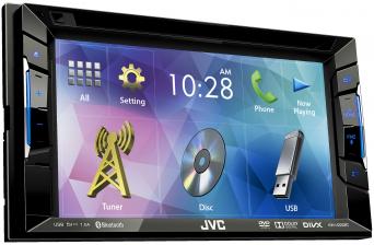 JVC Bluetooth-Multimedia-Receiver im Doppel-DIN-Format von JVC - 15,7 cm großes Display, Bild 1 Car-Media Bluetooth-Multimedia-Receiver im Doppel-DIN-Format von JVC - 15,7 cm großes Display - News, Bild 1