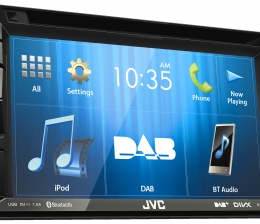 JVC DAB+, Bluetooth und Spotify-Direktzugriff: Neuer Doppel-DIN Multimedia-Receiver von JVC, Bild 1 Car-Media DAB+, Bluetooth und Spotify-Direktzugriff: Neuer Doppel-DIN Multimedia-Receiver von JVC - News, Bild 1