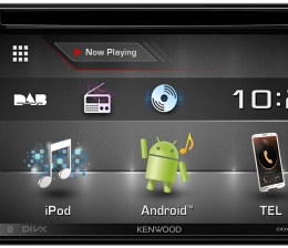 Kenwood Kenwood-Autoradio mit DAB+, Bluetooth und Smartphone-Anbindung, Bild 1 Car-Media Kenwood-Autoradio mit DAB+, Bluetooth und Smartphone-Anbindung - News, Bild 1