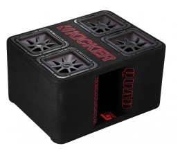 Kicker QUADBOX QL7R12 SUBWOOFER SYSTEM, Bild 1 Car-Media QUADBOX QL7R12 SUBWOOFER SYSTEM - News, Bild 1