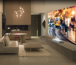 LG CineBeam 4K UHD Projektoren von LG vor Deutschland-Premiere - 90-Zoll-Bild mit 5,6 Zentimetern Abstand, Bild 1 Heimkino CineBeam 4K UHD Projektoren von LG vor Deutschland-Premiere - 90-Zoll-Bild mit 5,6 Zentimetern Abstand - News, Bild 1