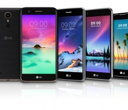mobile Devices CES 2017: LG präsentiert vier neue Smartphones aus der K-Serie - 13-MP-Kameras - News, Bild 1