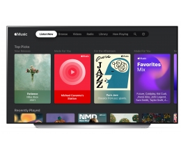TV Apple Music hält auf Smart-TVs von LG Einzug - News, Bild 1