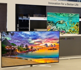 TV CES 2016: LG zeigt Super UHD-Fernseher - HDR-Look aus jedem Inhalt generieren - News, Bild 1