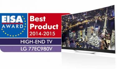 LG LG gewinnt mit OLED TV zum dritten Mal in Folge bei EISA Awards, Bild 1 TV LG gewinnt mit OLED TV zum dritten Mal in Folge bei EISA Awards - News, Bild 1