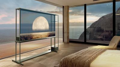 Marke: LG Premiere: Erster transparenter OLED-Fernseher von LG - 77-Zöller für 50.000 Euro, Bild 1 TV Premiere: Erster transparenter OLED-Fernseher von LG - 77-Zöller für 50.000 Euro - News, Bild 1