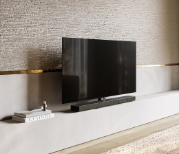 HiFi Loewe-Soundbar klang bar3 ist da - Integrierter AV-Receiver mit Vorverstärkerausgang - News, Bild 1