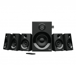 Logitech Ab 23. November: Surround-Sound-System mit Bluetooth von Logitech - SD-Karten und USB, Bild 1 HiFi Ab 23. November: Surround-Sound-System mit Bluetooth von Logitech - SD-Karten und USB - News, Bild 1