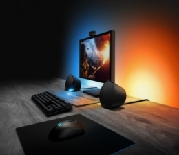 Logitech Lautsprecher von Logitech für Spieler feiert Premiere - Licht- und Animationseffekte, Bild 1 HiFi Lautsprecher von Logitech für Spieler feiert Premiere - Licht- und Animationseffekte - News, Bild 1